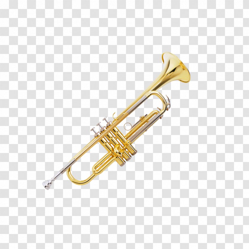 Musical Instrument Brass Trumpet Woodwind Trombone - Tree - Decorative Pattern Elements Transparent PNG
