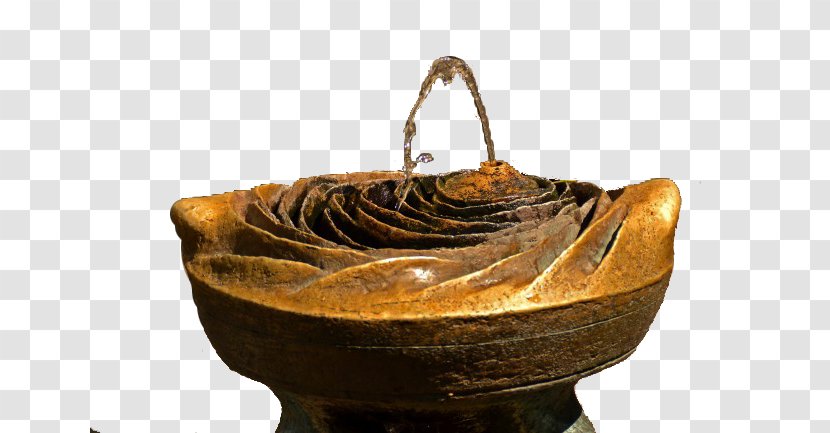 Water Well Drinking Fountain - Brunnen - Rose Shape Of The Table Transparent PNG