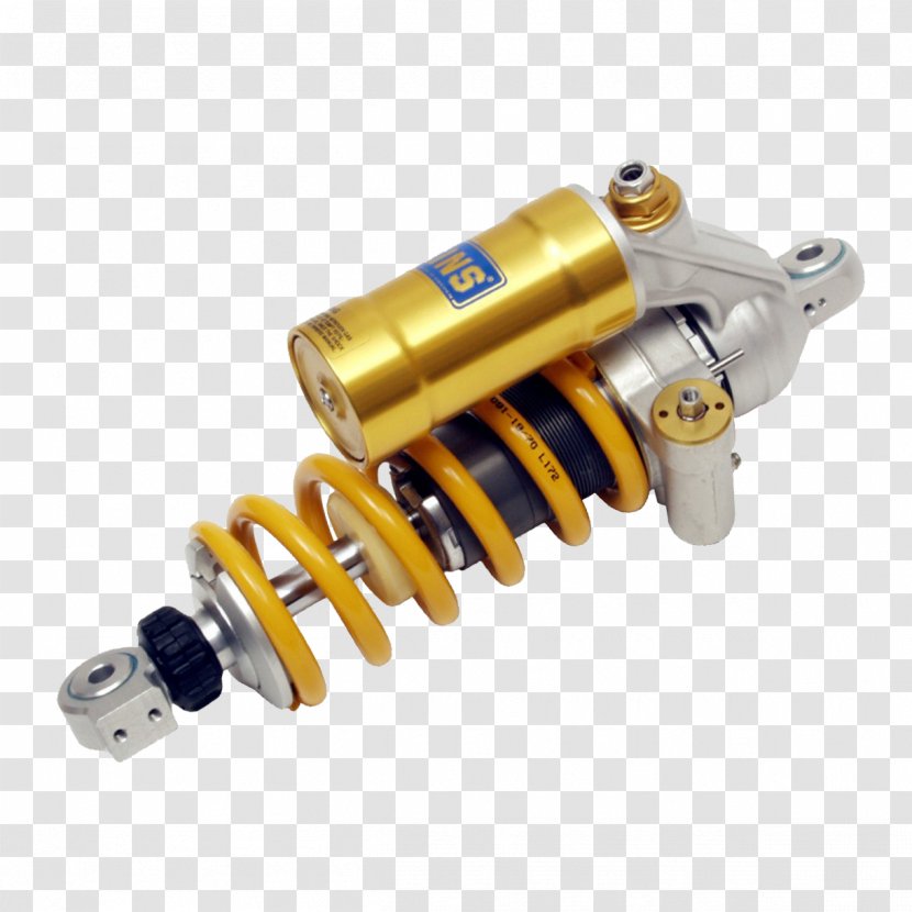 Ducati 748 Shock Absorber Öhlins Motorcycle - Auto Part Transparent PNG