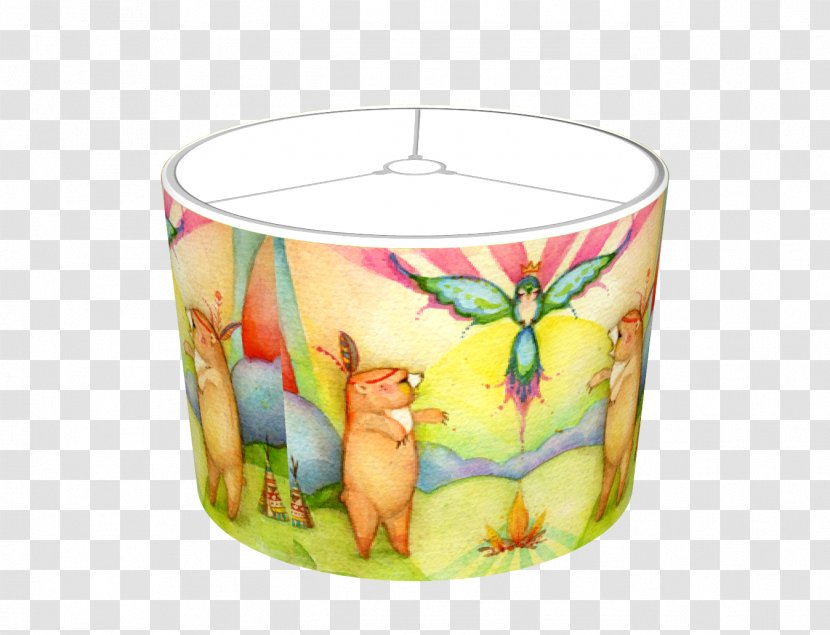 Lamp Shades Lighting Flowerpot Table-glass - Lampshade - Gouache Colors Transparent PNG