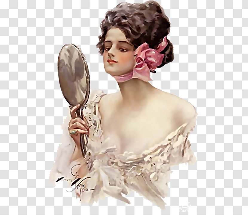 Harrison Fisher American Beauties Poster Illustrator - Art - Film Transparent PNG