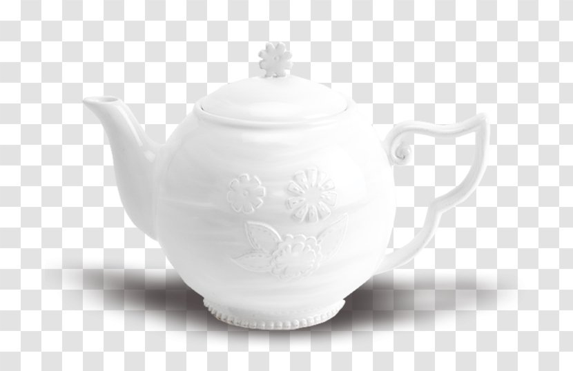 Kettle Teapot White - Crock Transparent PNG