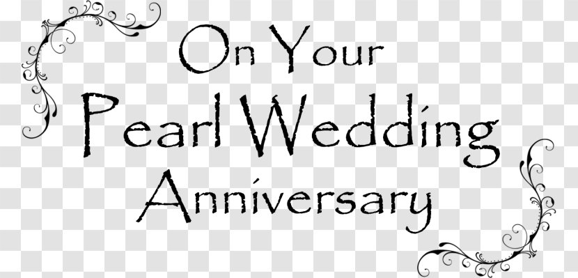 Wedding Invitation Anniversary Clip Art - Text Transparent PNG