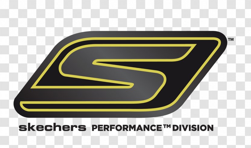 Skechers Brand Shoe Logo Running - Yellow - Trademark Transparent PNG