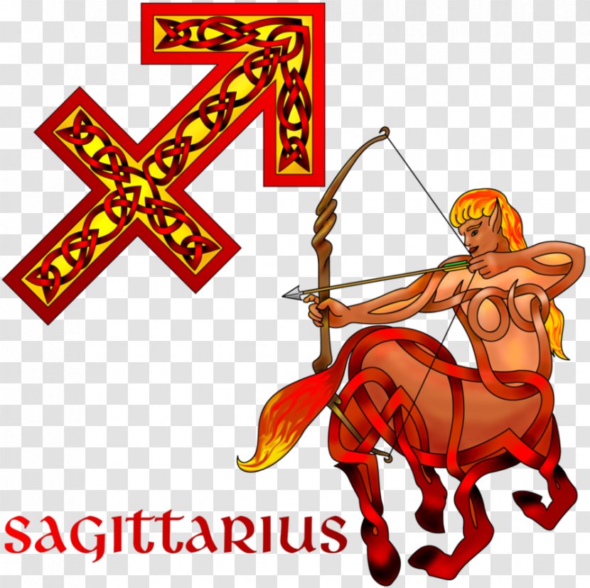 Sagittarius Celtic Knot Celts Centaur Symbol - Fictional Character Transparent PNG