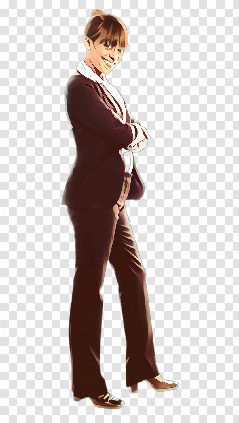 Standing Suit Formal Wear Leg Tuxedo Transparent PNG