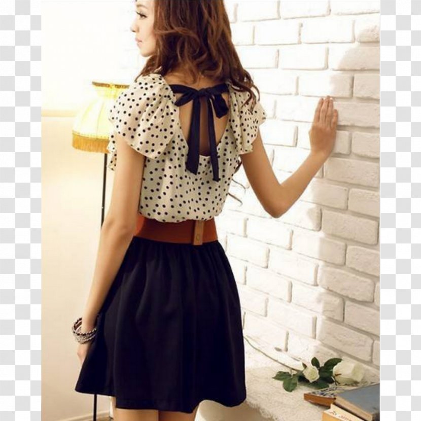 Dress Fashion Chiffon Clothing Casual - Skirt Transparent PNG