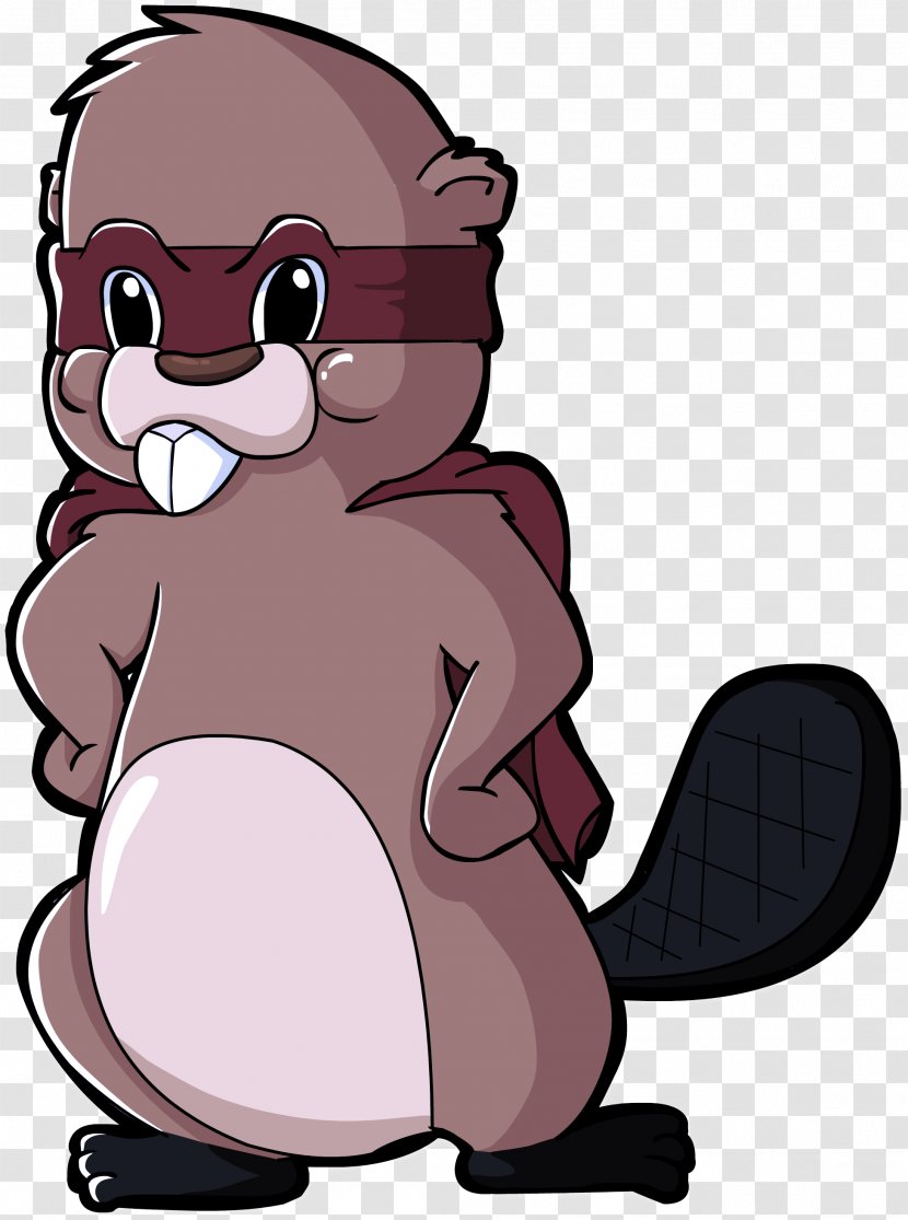 Cartoon Clip Art Squirrel Animated Beaver - Animation Tail Transparent PNG