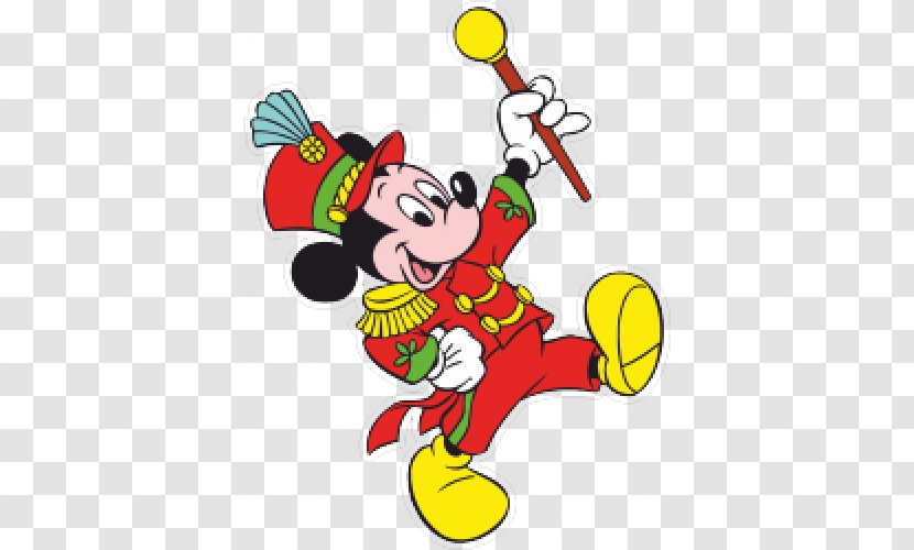 Mickey Mouse Minnie Oswald The Lucky Rabbit Marching Band Musical Ensemble - Flower Transparent PNG