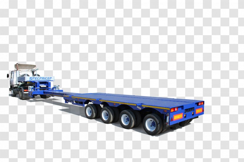 Lowboy Oversize Load Semi-trailer Transport - Goldhofer - Truck Transparent PNG
