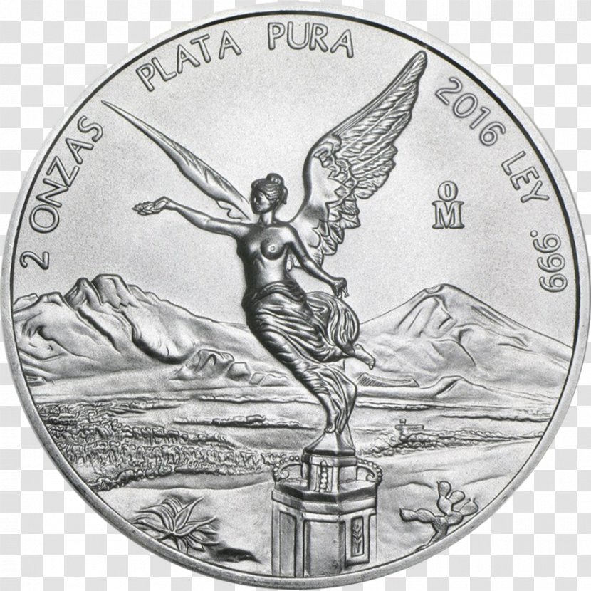 Libertad Ounce Silver Coin - Metal Transparent PNG