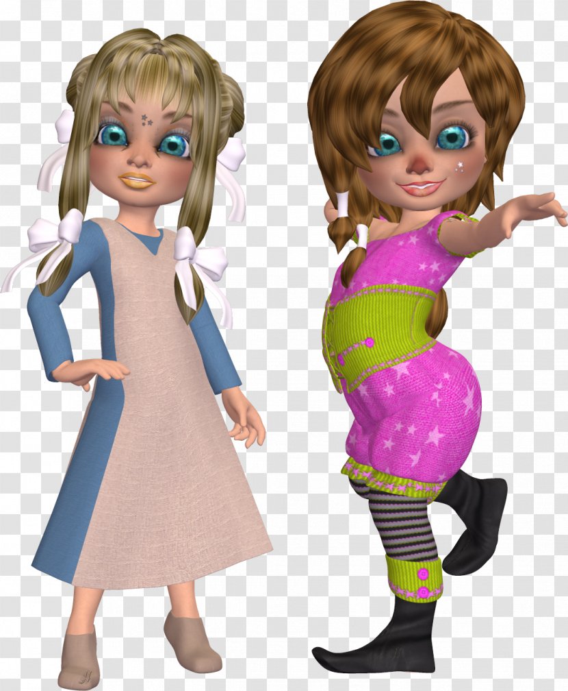 Doll Toddler Figurine Character - Cartoon Transparent PNG