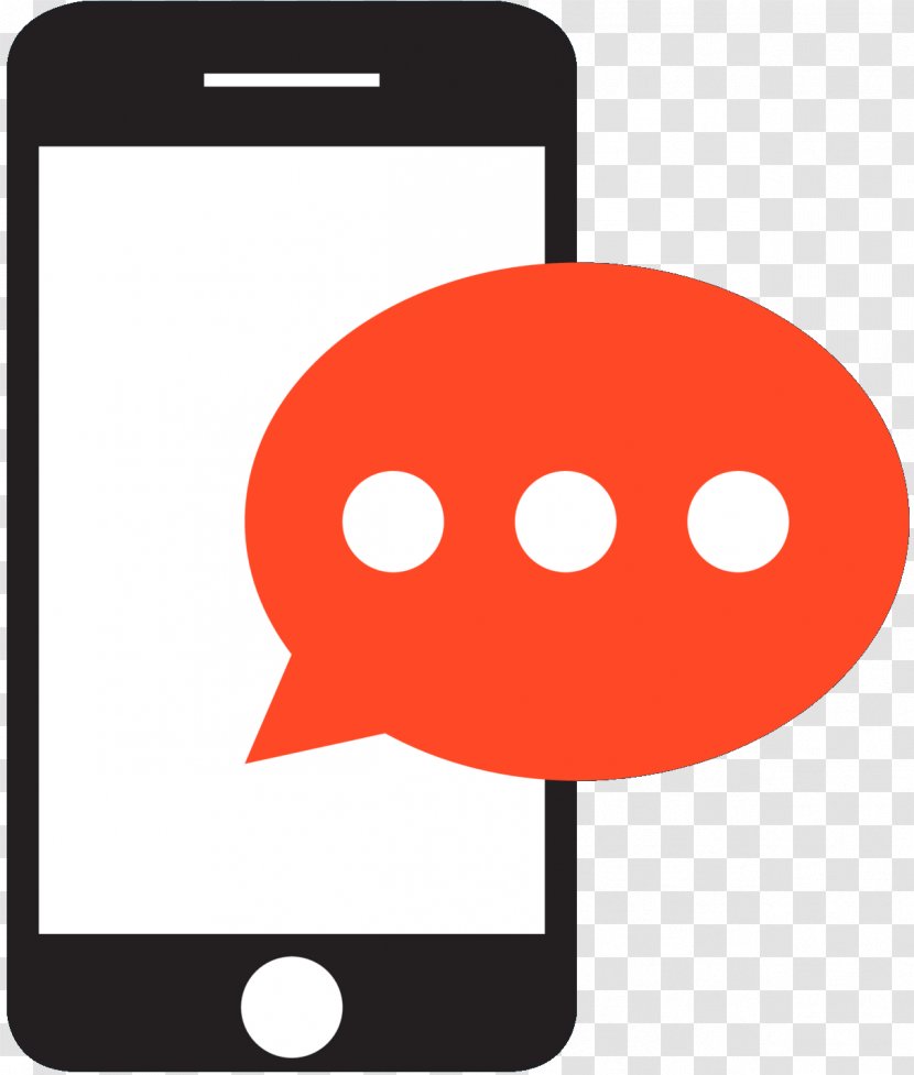IPhone 6 Thansen Glass Black Text Messaging - Cartoon Transparent PNG
