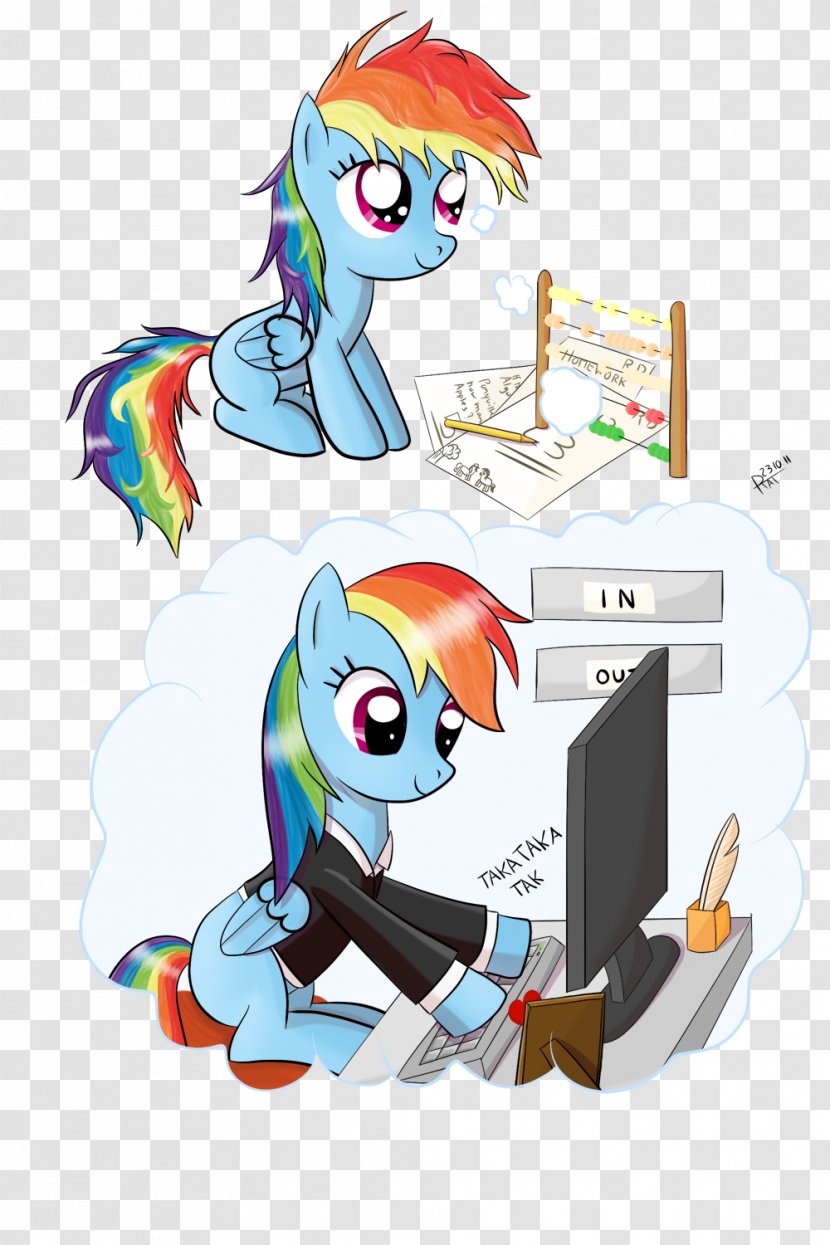 Rainbow Dash Pony Rarity Twilight Sparkle Applejack - Tentacles Transparent PNG