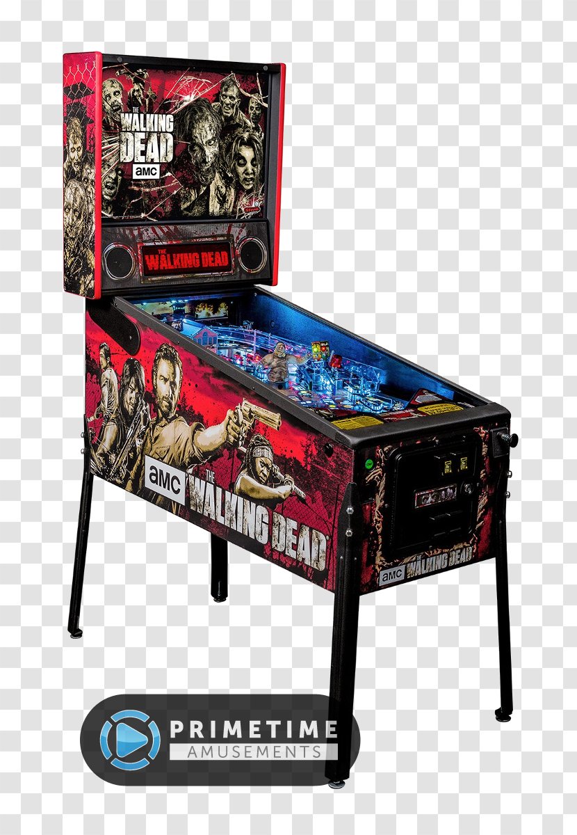 Pinball The Walking Dead Kiss Arcade Game Stern Electronics, Inc. - Electronic Device Transparent PNG