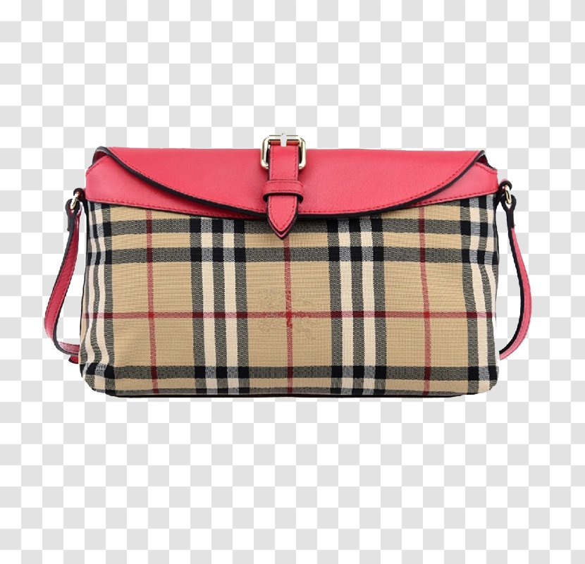 Handbag Burberry Fashion Boot - Pocket - Ms. Canvas With Leather Shoulder Bag Transparent PNG