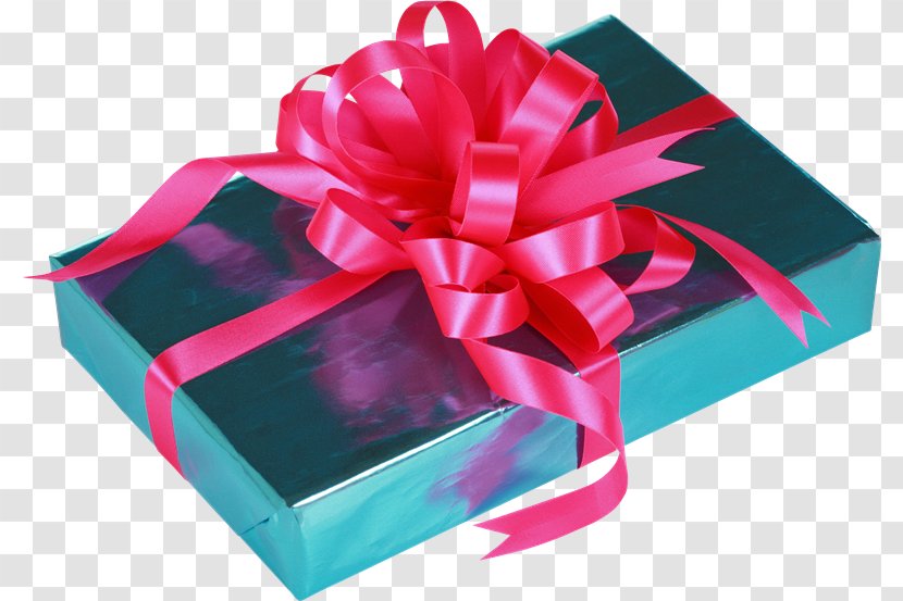 Gift Ribbon Birthday Box Photography - Magenta Transparent PNG