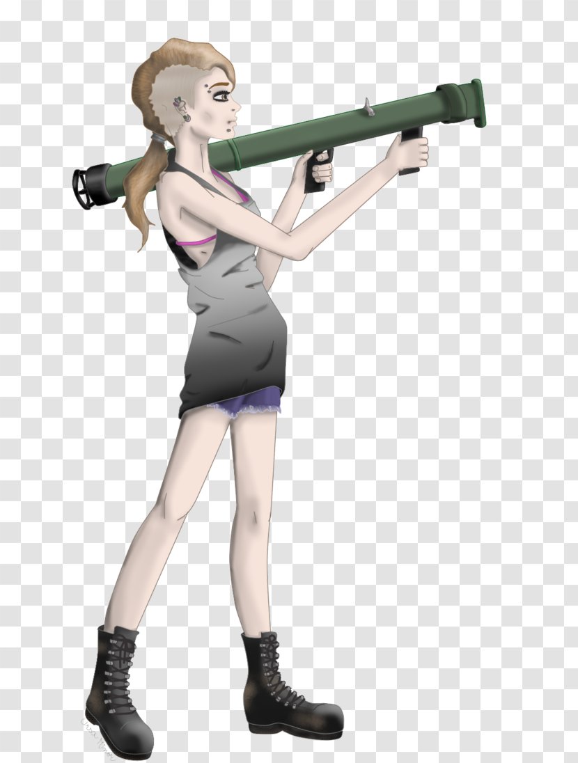 Shoulder Figurine - Bazooka Transparent PNG