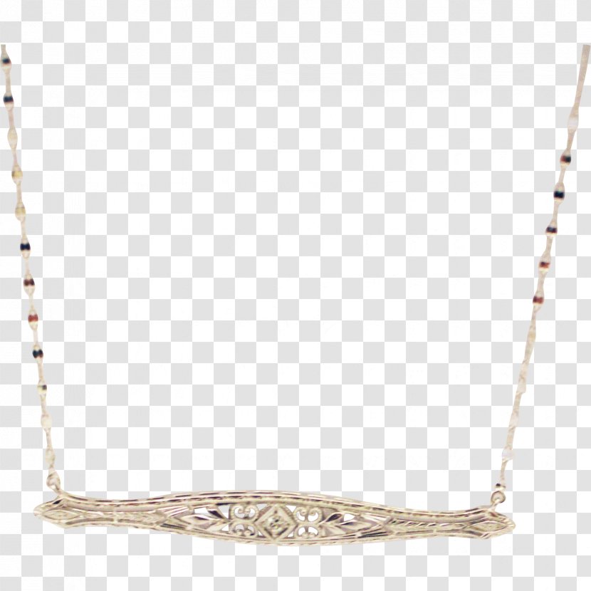 Women's Sole Society Bar Necklace Diamond Pendant & Chain Gold - Silhouette Transparent PNG