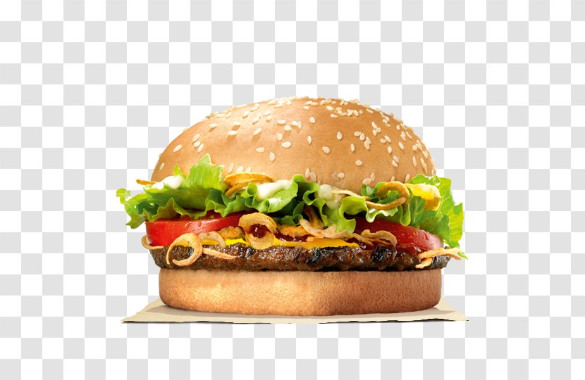 Whopper Hamburger Chicken Sandwich Big King Cheeseburger - Buffalo Burger Transparent PNG