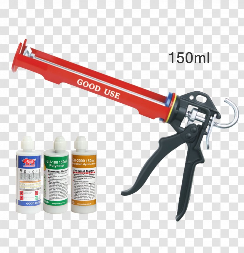 Kartuschenpistole Caulking Milliliter Professional - Jangkar Transparent PNG