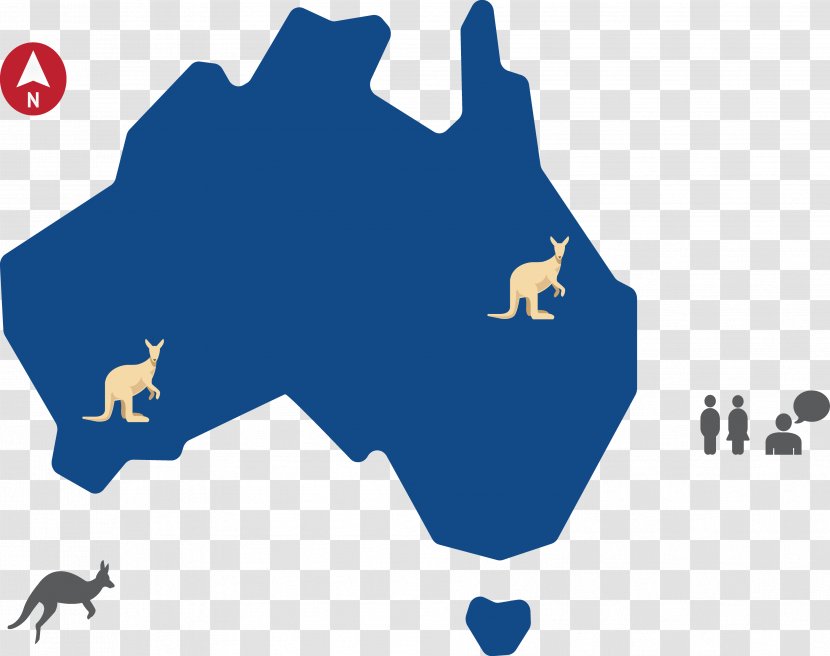 Australia Plan Illustration - Australian Tourist Map Transparent PNG