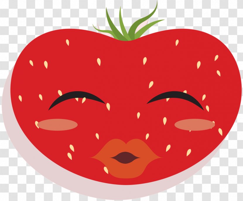 Tomato Strawberry Clip Art Illustration Food - Solanum - Natural Foods Transparent PNG