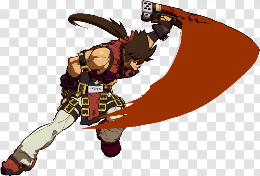 Guilty Gear Xrd Sol Badguy Character Wiki - Weapon Transparent PNG