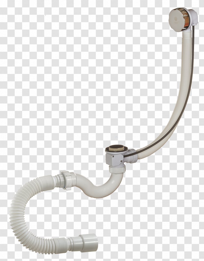 Siphon Drain Bathtub Pipe Stainless Steel Transparent PNG