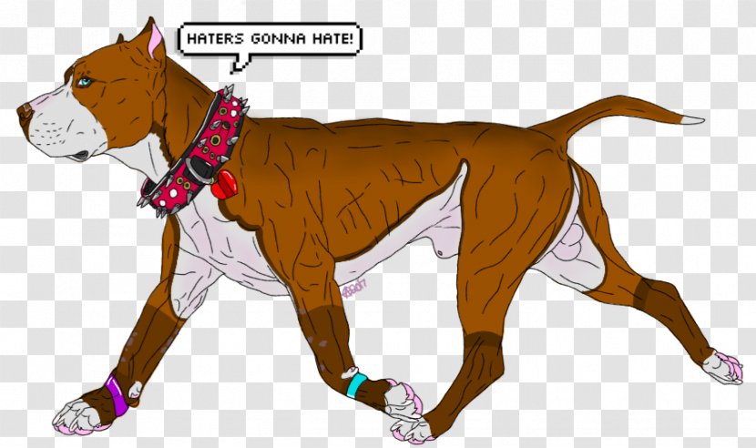 Dog Breed Boxer Character Fiction Animal - Pit Bull Transparent PNG