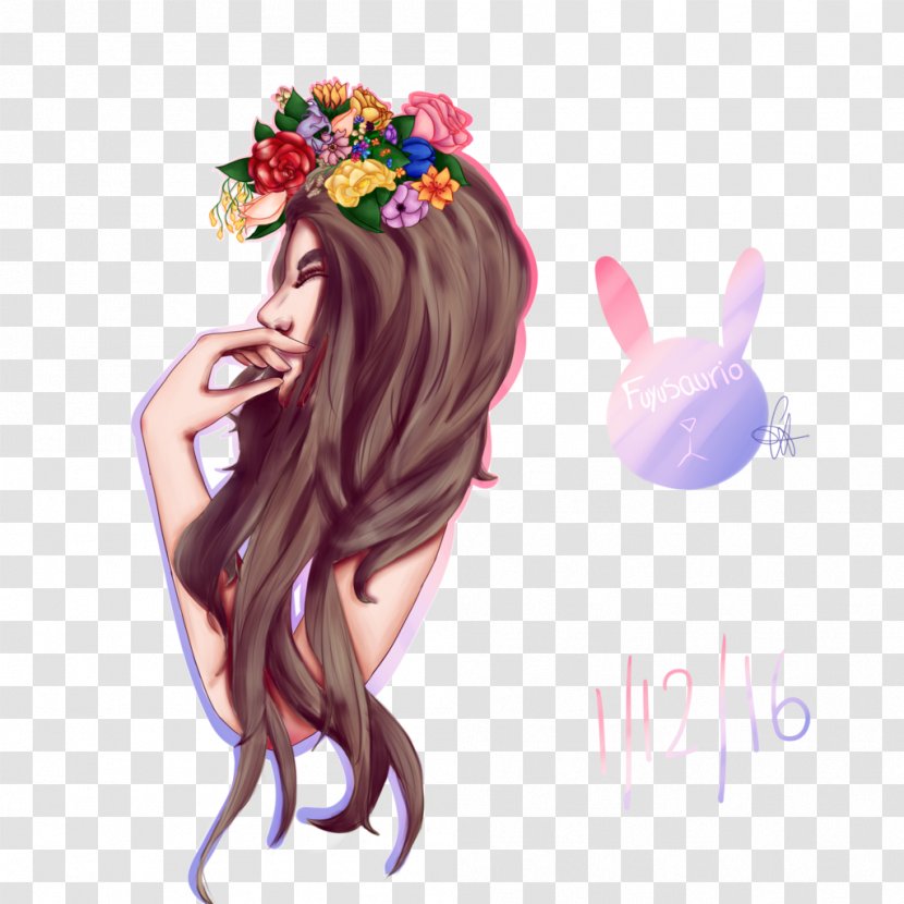 Hair Tie Character Flower - Cartoon Transparent PNG