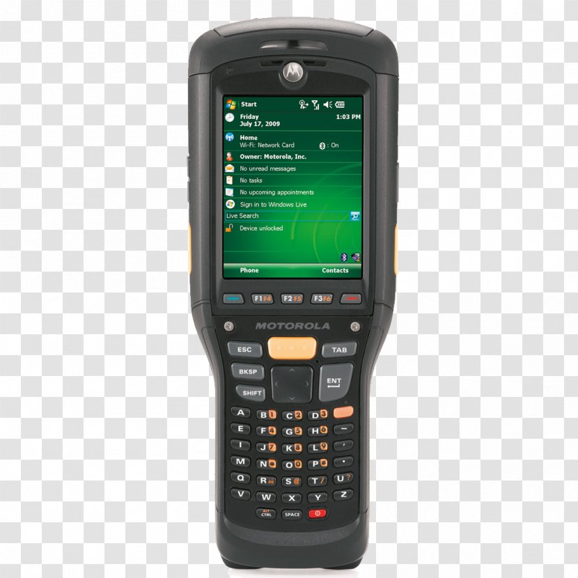 Mobile Computing Motorola Solutions Handheld Devices Symbol Technologies Barcode Scanners - Electronics - Computer Transparent PNG