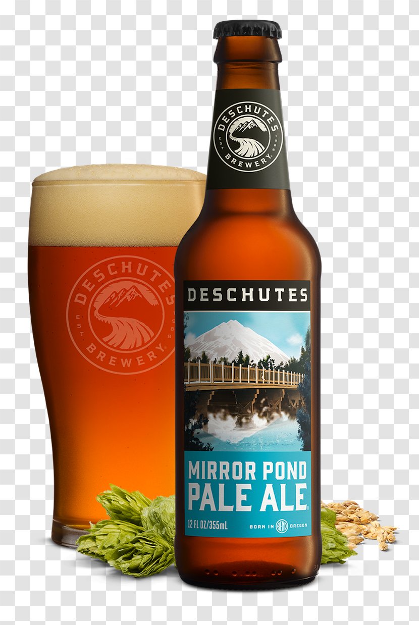 Pale Ale Deschutes Brewery Beer Mirror Pond - Stout Transparent PNG