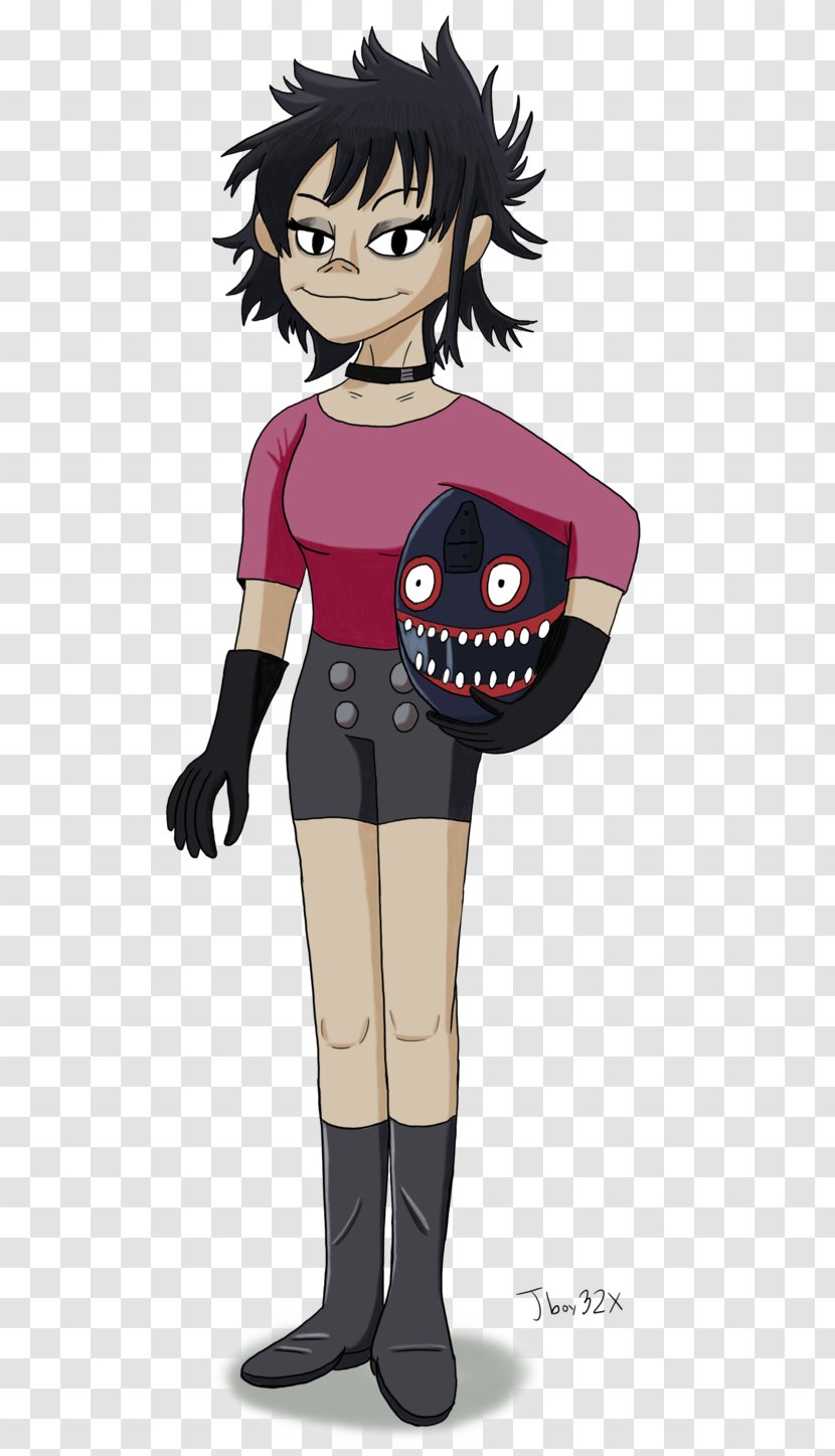 Fan Art Noodle DeviantArt - Cartoon - Gorillaz Transparent PNG