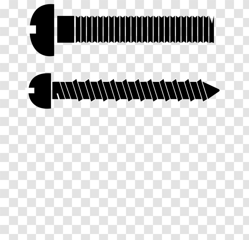 Screwdriver Bolt Clip Art - Royaltyfree - Screw Transparent PNG