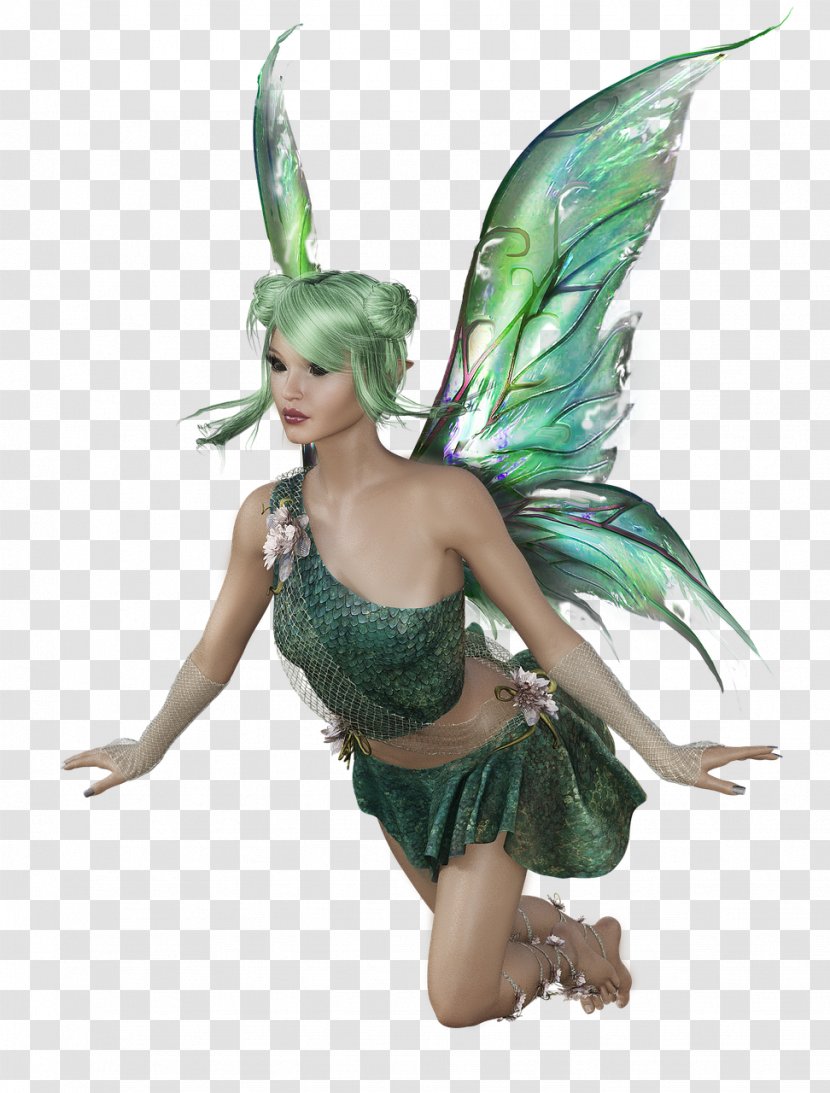 The Green Fairy Elemental Fantasy Magic - Tale Transparent PNG