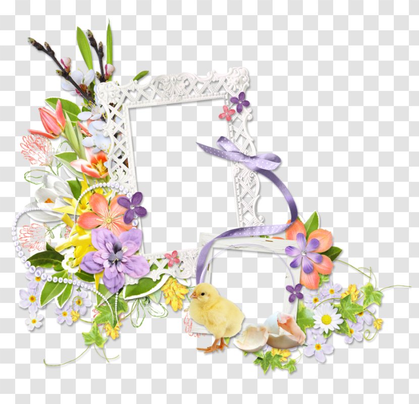 Easter Egg Kulich Picture Frames - Flowering Plant Transparent PNG