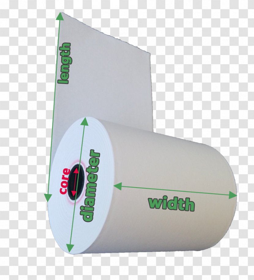 Thermal Paper Manufacturing Material Printing - Thermax - Rolls Transparent PNG