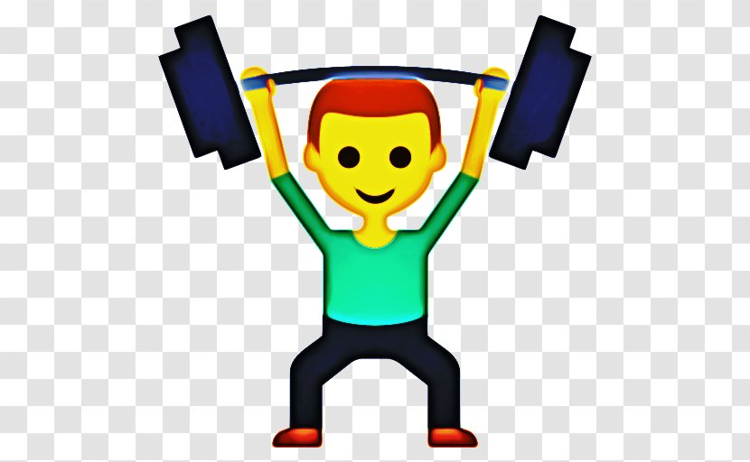 Emoji Smile - Olympic Weightlifting - Cartoon Transparent PNG