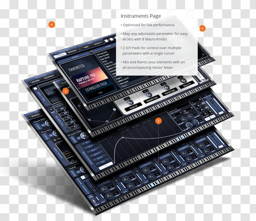 Cakewalk Rapture Session & Pro Z3TA+ 2 Sound Synthesizers Computer Software - Heart - Musical Instruments Transparent PNG