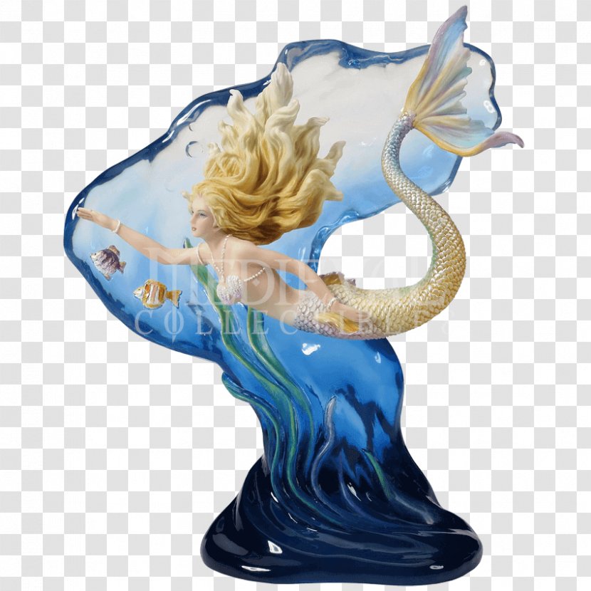 The Little Mermaid Figurine Statue Sculpture - Vase Transparent PNG