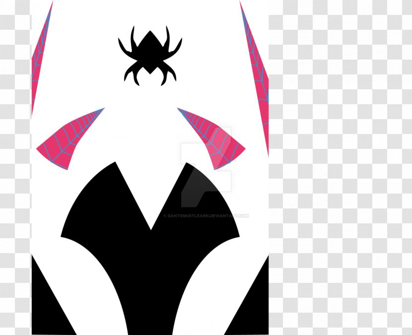 Graphic Design Logo Spider-Gwen Comics - Heart - Spider Transparent PNG