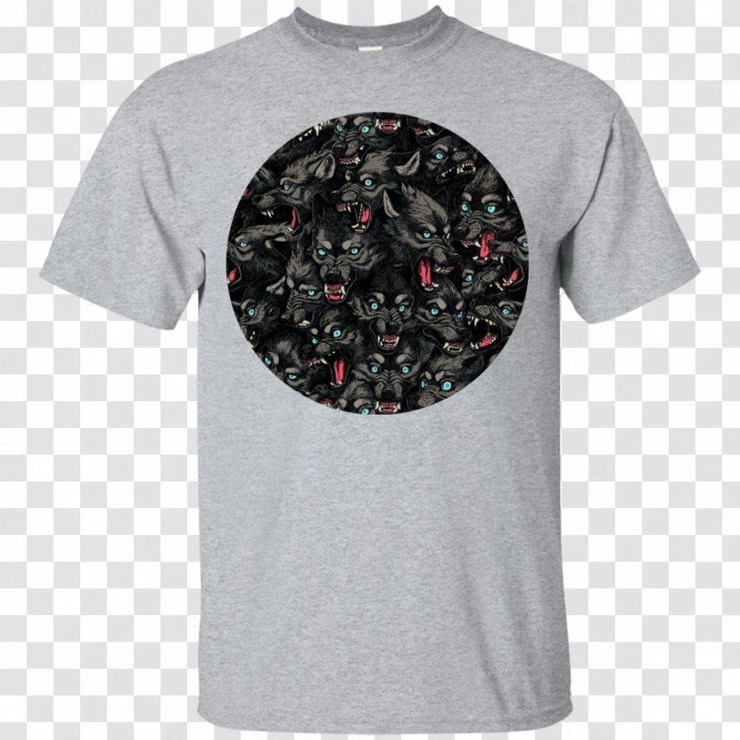 T-shirt Hoodie Sleeve Gildan Activewear - Brand - T Shirt Pattern Transparent PNG