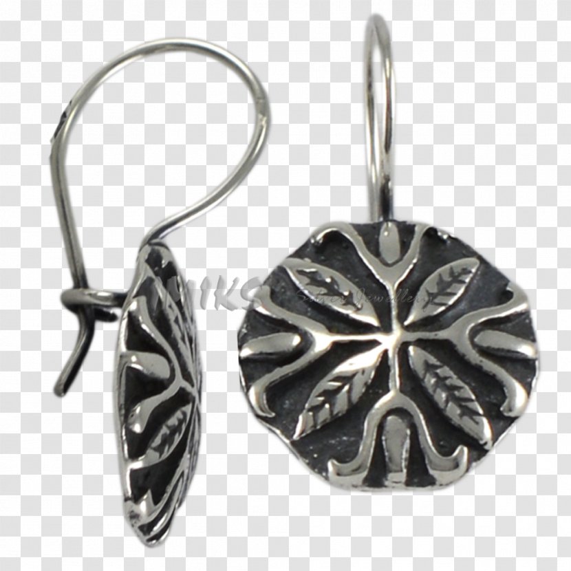 Locket Earring Butterfly Silver Body Jewellery Transparent PNG