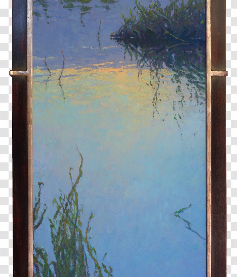 Bayou Painting Window Acrylic Paint Wetland - Modern Art Transparent PNG