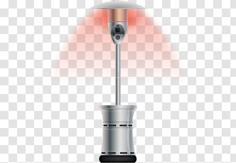 Patio Heaters Small Appliance Natural Gas Heater - Stainless Steel Transparent PNG