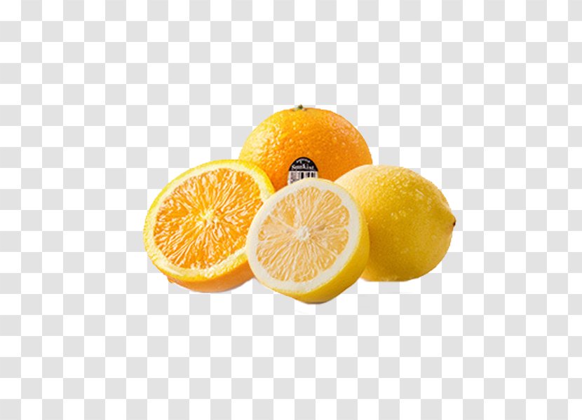 Clementine Lemon Rangpur - Yuzu - Four Yellow Transparent PNG