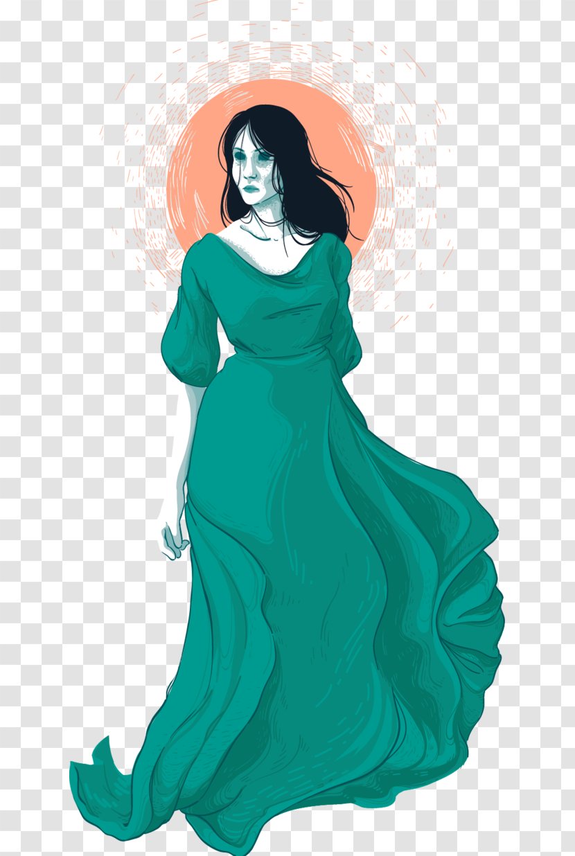Young Adult Fiction E M. FITCH Gown - Silhouette - 20 Century Transparent PNG