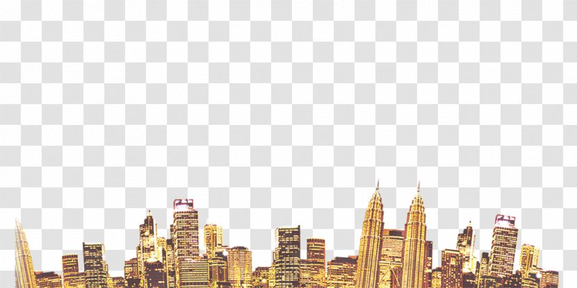 Silhouette City Download - Skyline - Material Transparent PNG