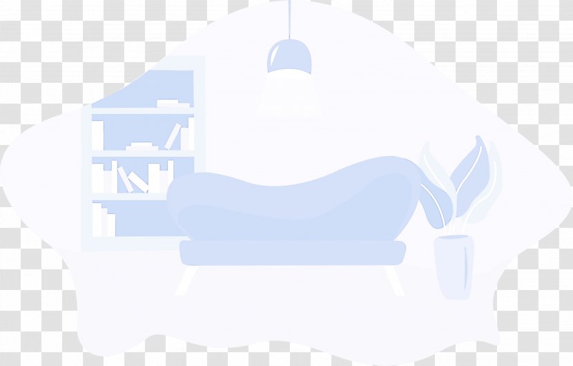 White Blue Logo Clip Art - Watercolor Transparent PNG